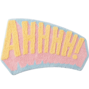 540210853 Special curved water absorbing floor mat for shower room, bathroom bathtub, non slip foot mat for household entrance door mat