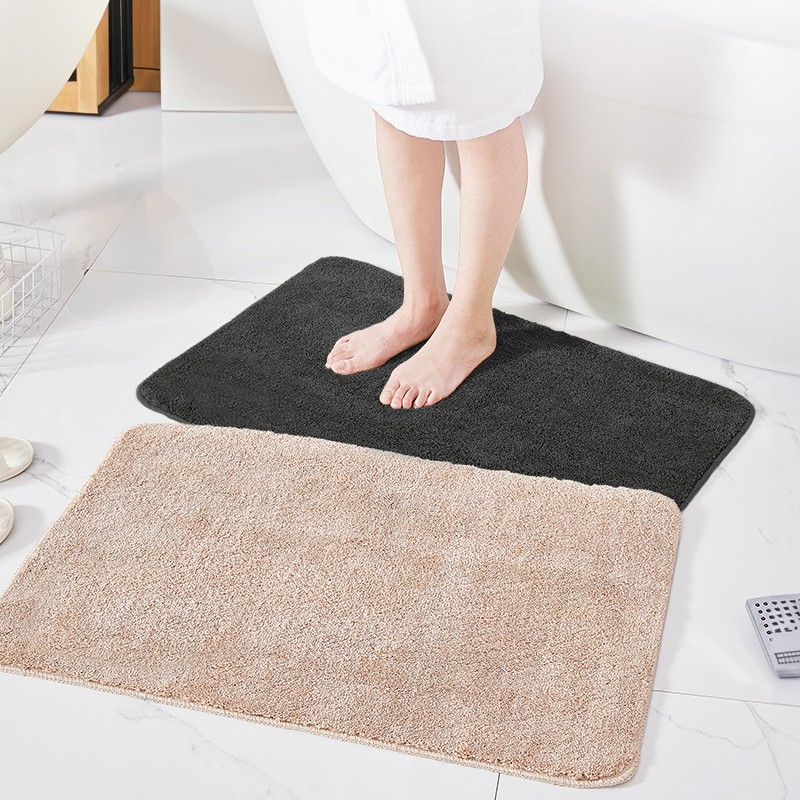Non-Slip Rubber Mat for Bathroom and Entry Door - Household Floor Mat & Business Dust Mat, Effective Dirt Prevention - Image 4